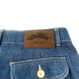 CHILLIN' -Denim Cargo Shorts-
