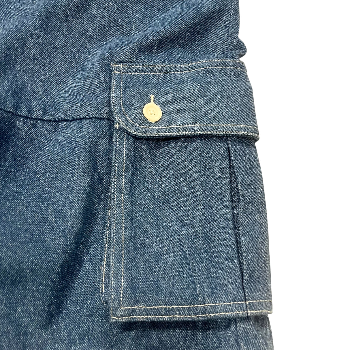 CHILLIN' -Denim Cargo Shorts-