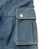 CHILLIN' -Denim Cargo Shorts-