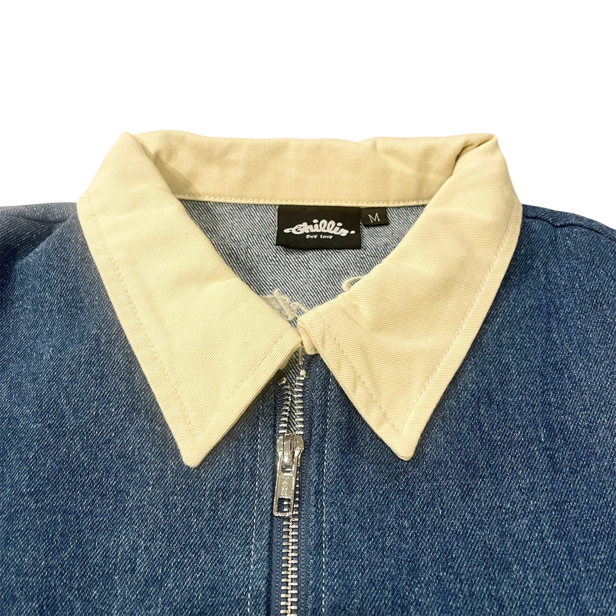 CHILLIN' -Denim Open Zip Shirts-　　　