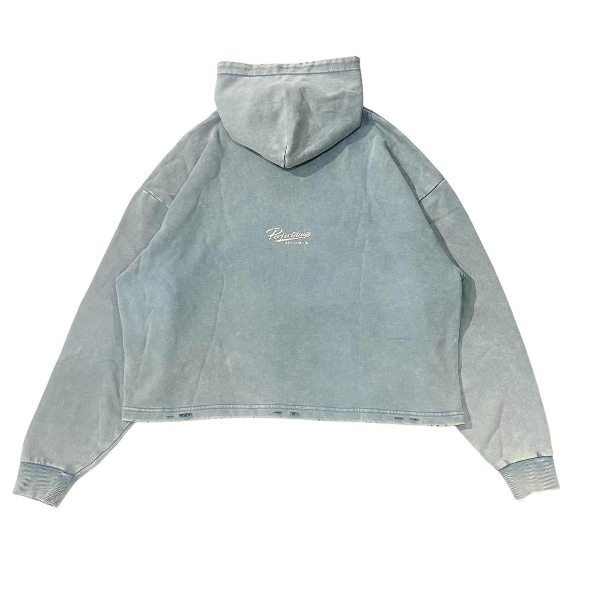 CHILLIN' -Cropped hoodie-