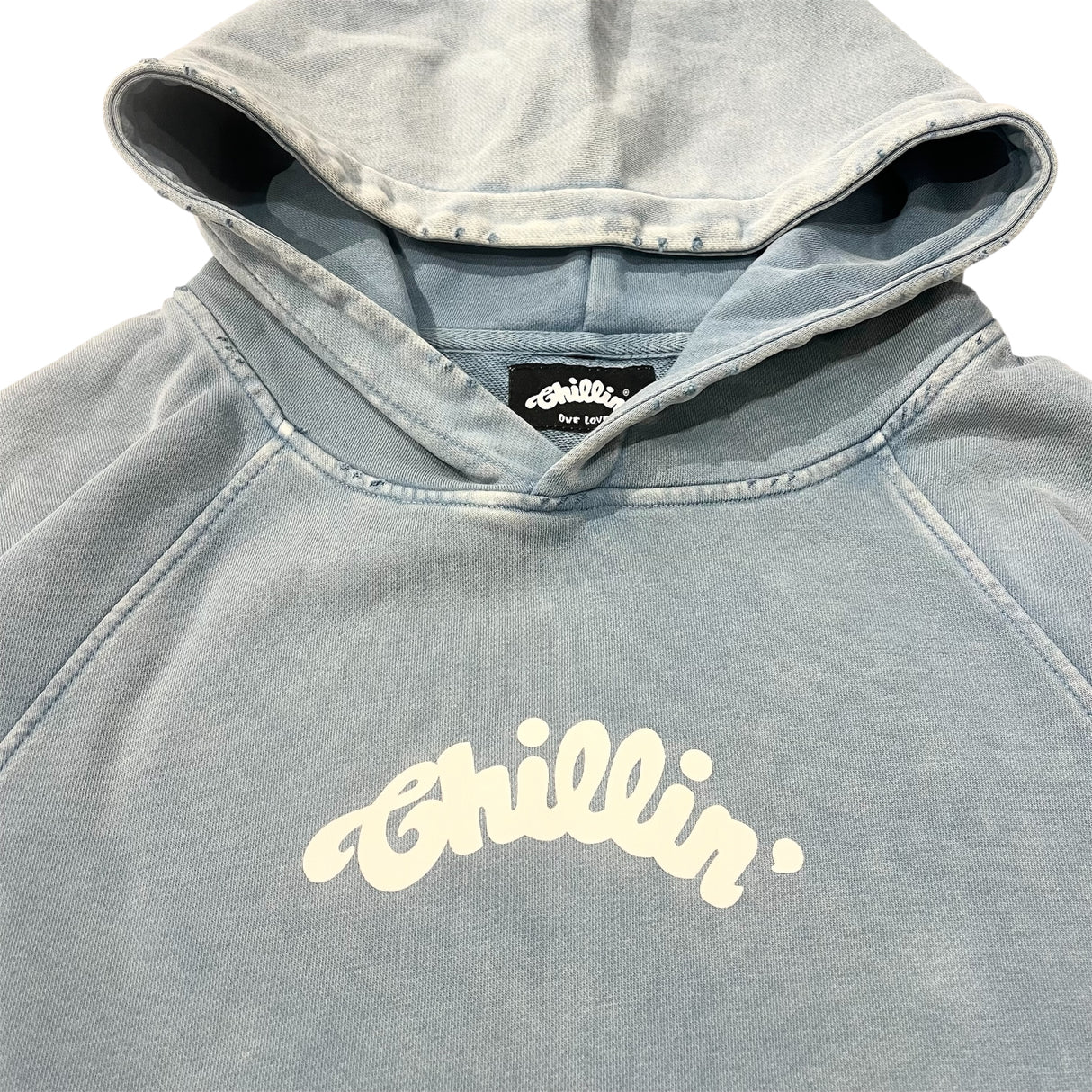 CHILLIN' -Cropped hoodie-