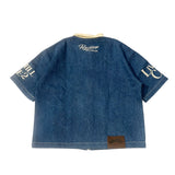 CHILLIN' -Denim Open Zip Shirts-　　　