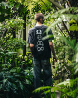 ©SAINT M×××××× SM-HR8-0000-008 / SS TEE / CANDLE / BLACK / Tシャツ