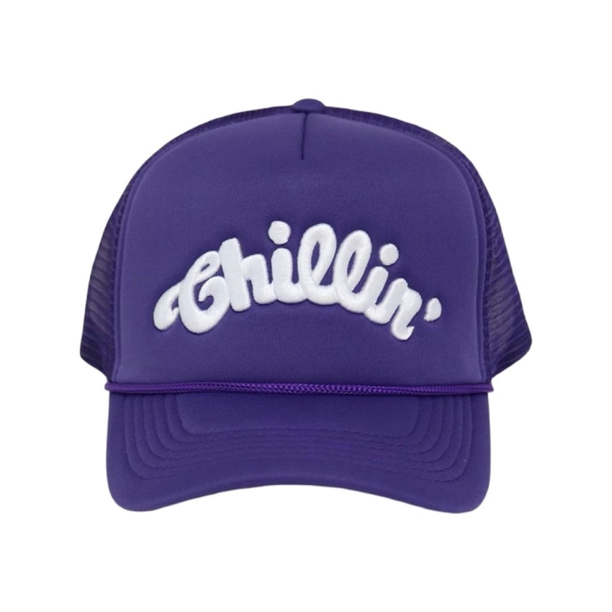 CHILLIN' -LOGO 5PANEL MESH CAP-