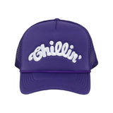 CHILLIN' -LOGO 5PANEL MESH CAP-