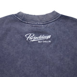 CHILLIN' Women's Big Logo Pigment Cropped S/Tee