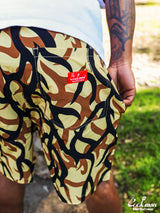 シェフパンツ Chef Pants Short Light Tribal Camo Beige