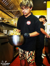 シェフパンツ Chef Pants Short Light Tribal Camo Beige
