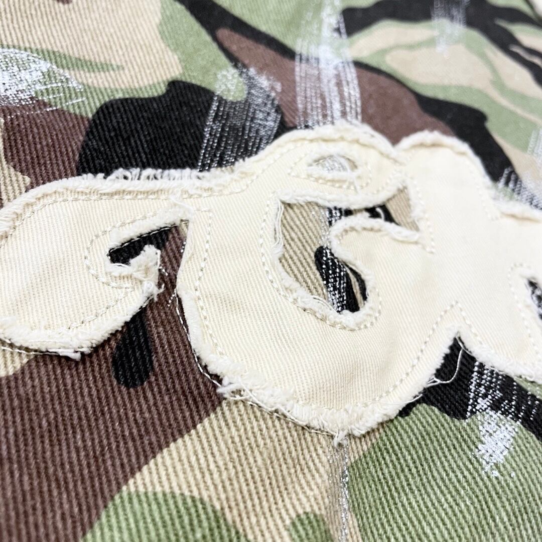 CHILLIN' -Camo Open Zip Shirts-　　　