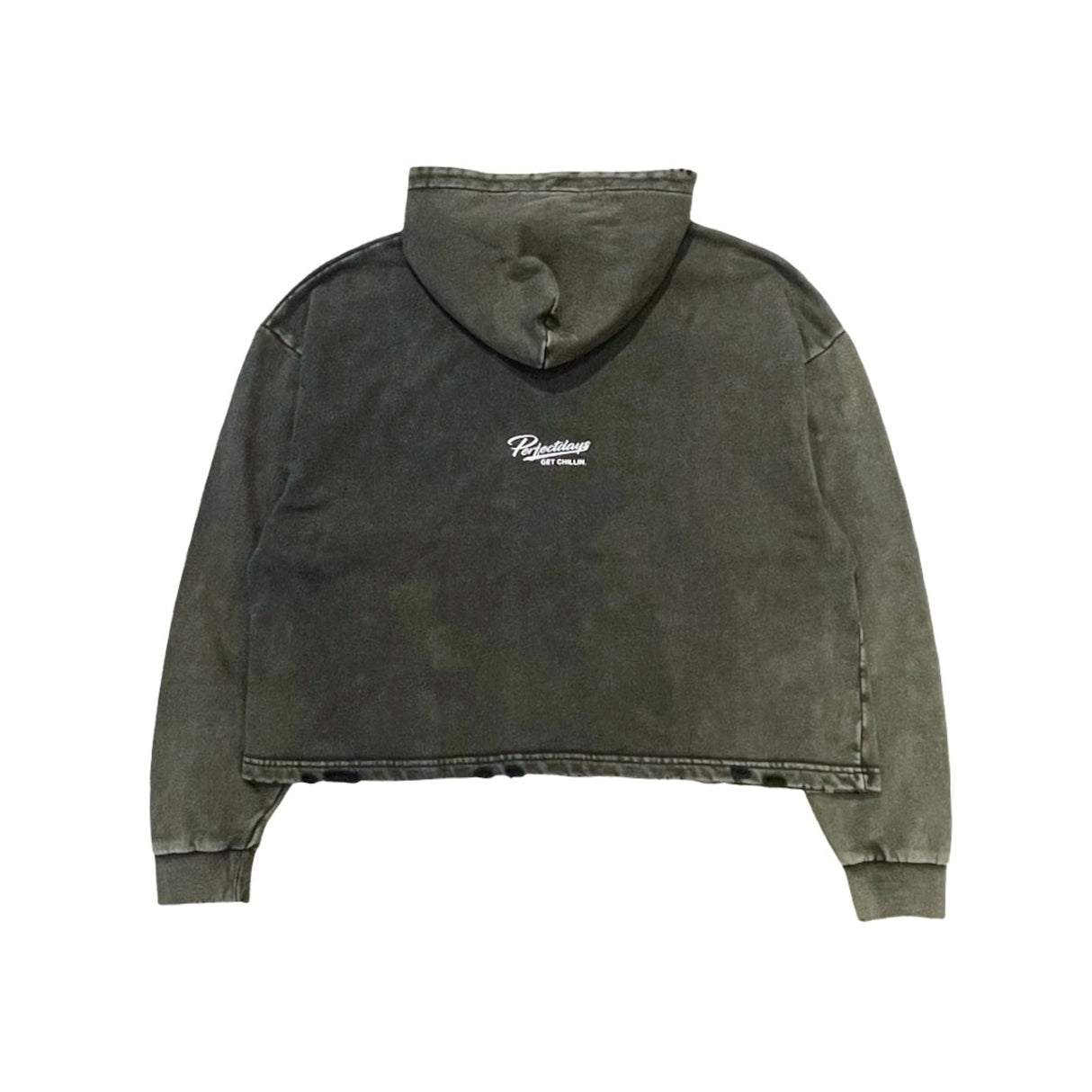 CHILLIN' -Cropped hoodie-