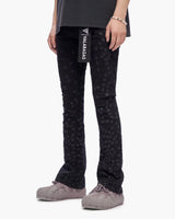VALABASAS CANITE STACKED JET BLACK JEANS VLBS-VJ3-1121