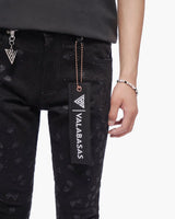 VALABASAS CANITE STACKED JET BLACK JEANS VLBS-VJ3-1121