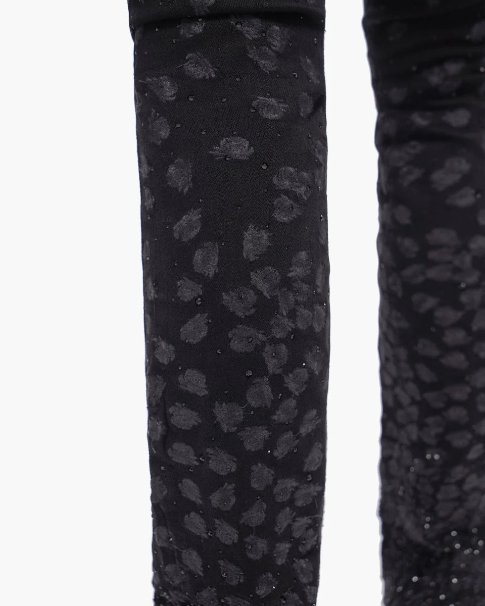 VALABASAS CANITE STACKED JET BLACK JEANS VLBS-VJ3-1121