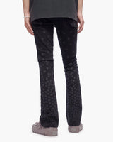 VALABASAS CANITE STACKED JET BLACK JEANS VLBS-VJ3-1121