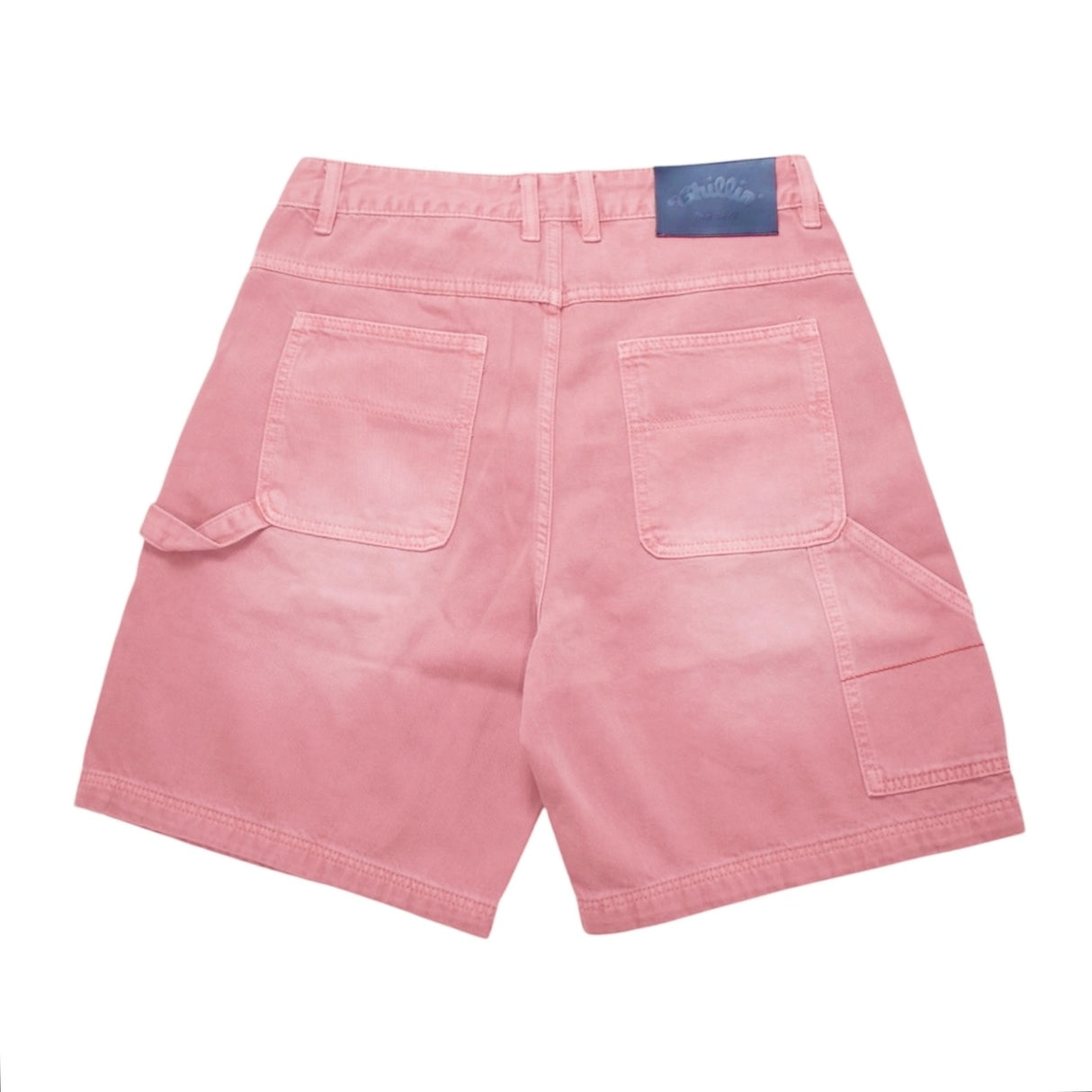CHILLIN'  Pink Denim Shorts-