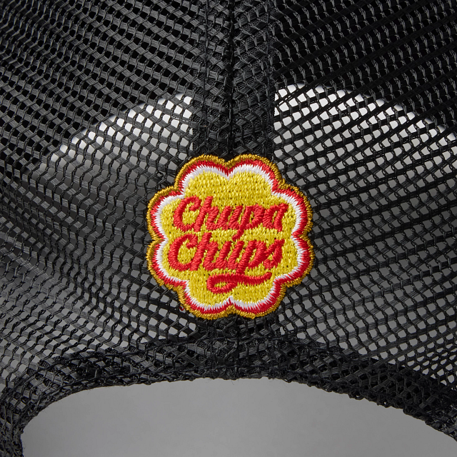 9FORTY A-Frame トラッカー Chupa Chups チュッパチャプス イタリアンウォッシュ ブラック【14863789】