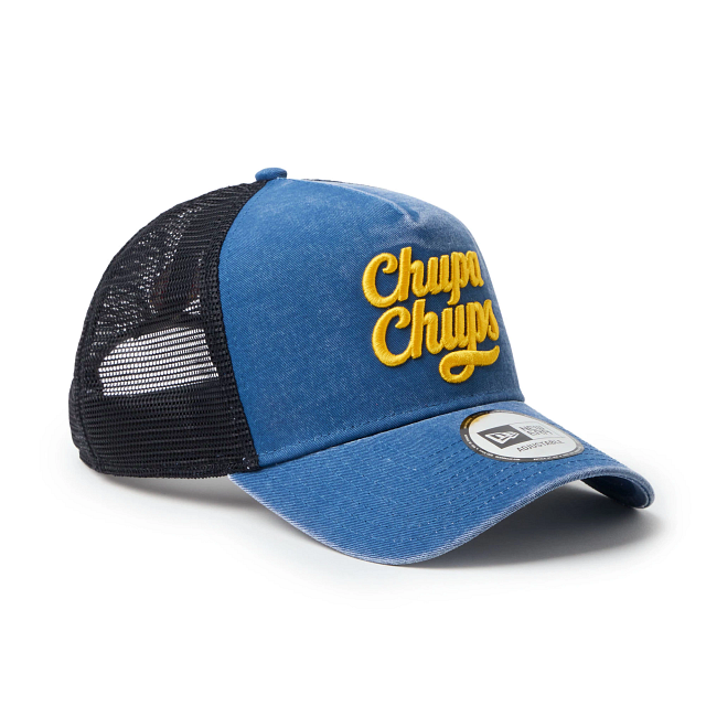 9FORTY A-Frame トラッカー Chupa Chups チュッパチャプス イタリアンウォッシュ ネイビー【14863788】