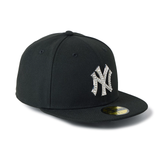 59FIFTY MLB パール バッジ Pearl Badge ニューヨーク・ヤンキース ブラック【14745148】