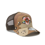 9FORTY A-Frame Trucker The Powerpuff Girls パワーパフ ガールズ ハート デザートカモ【14741732】