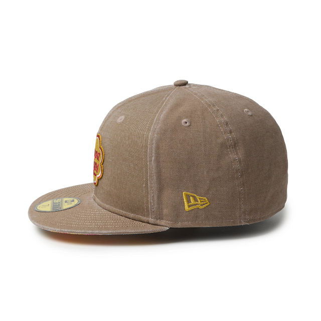 59FIFTY Chupa Chups チュッパチャプス イタリアンウォッシュ カーキ【14863804】