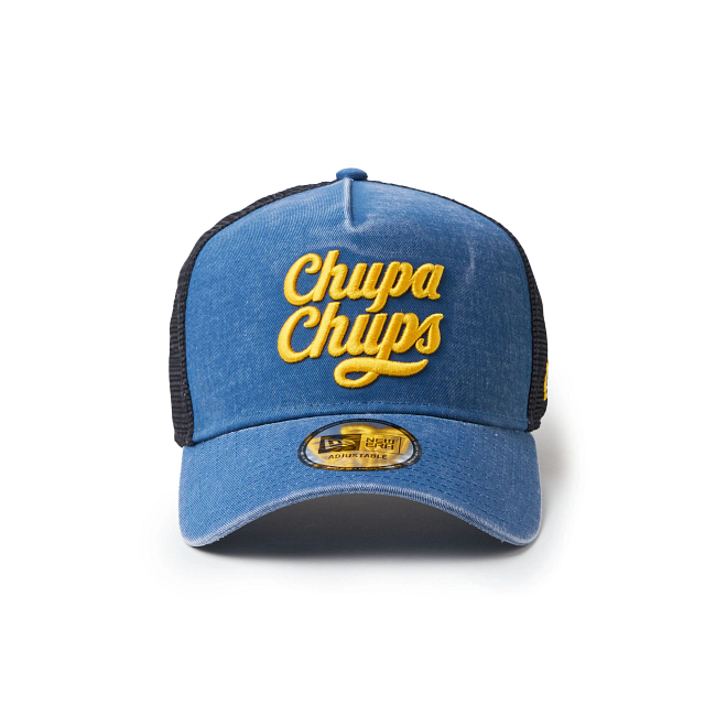 9FORTY A-Frame トラッカー Chupa Chups チュッパチャプス イタリアンウォッシュ ネイビー【14863788】