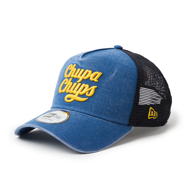 9FORTY A-Frame トラッカー Chupa Chups チュッパチャプス イタリアンウォッシュ ネイビー【14863788】