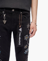 VALABASAS EMBARGO BLACK SKINNY JEANS VLBS-VJ1-1012