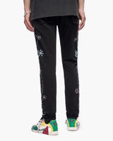 VALABASAS EMBARGO BLACK SKINNY JEANS VLBS-VJ1-1012