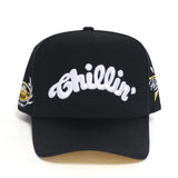 CHILLIN'  5panel Cap Star- Black / Yellow