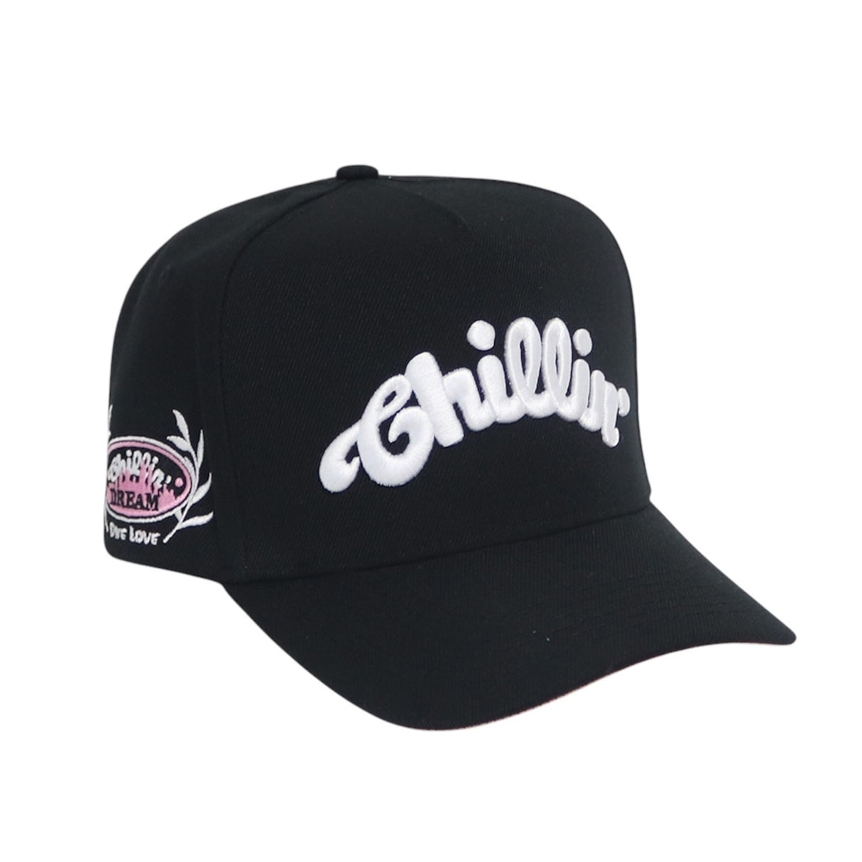 CHILLIN' 5panel Cap Japan 3rd- Black / Pink
