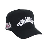 CHILLIN' 5panel Cap Japan 3rd- Black / Pink