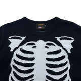 vanson  Bone Thermal S/S TEE- Black / White