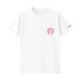CHROME HEARTS / クロムハーツ CH ピンク シューホース Tシャツ