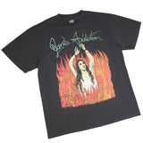Giant Vintage JANES ADDICTION BURNING LADY SCREEN PRINT OVERSIZED BOX SILHOUETTE T-SHIRTS