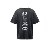 ©SAINT M×××××× SM-HR8-0000-008 / SS TEE / CANDLE / BLACK / Tシャツ