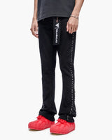 VALABASAS / "MITE" STACKED FLARE JEAN VLBS-VS3-1125