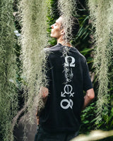 ©SAINT M×××××× SM-HR8-0000-008 / SS TEE / CANDLE / BLACK / Tシャツ