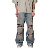 mnml（ミニマル）Ultra Baggy Orange Dusted Denim Blue 25ml-aw114d