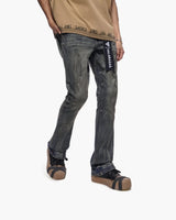 VALABASAS OUTLAWED STACKED DIRTY DARK BLUE VLBS-VJ3-1099