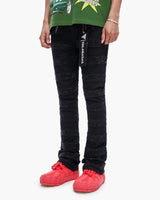 VALABASAS PHOENIX 3.0 STACKED JET BLACK JEANS VLBS-VJ3-1118