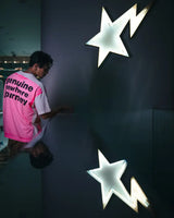 ©SAINT M×××××× SM-HR1-0000-C33 / BAPE_SS TEE / HANDPRINT / Tシャツ